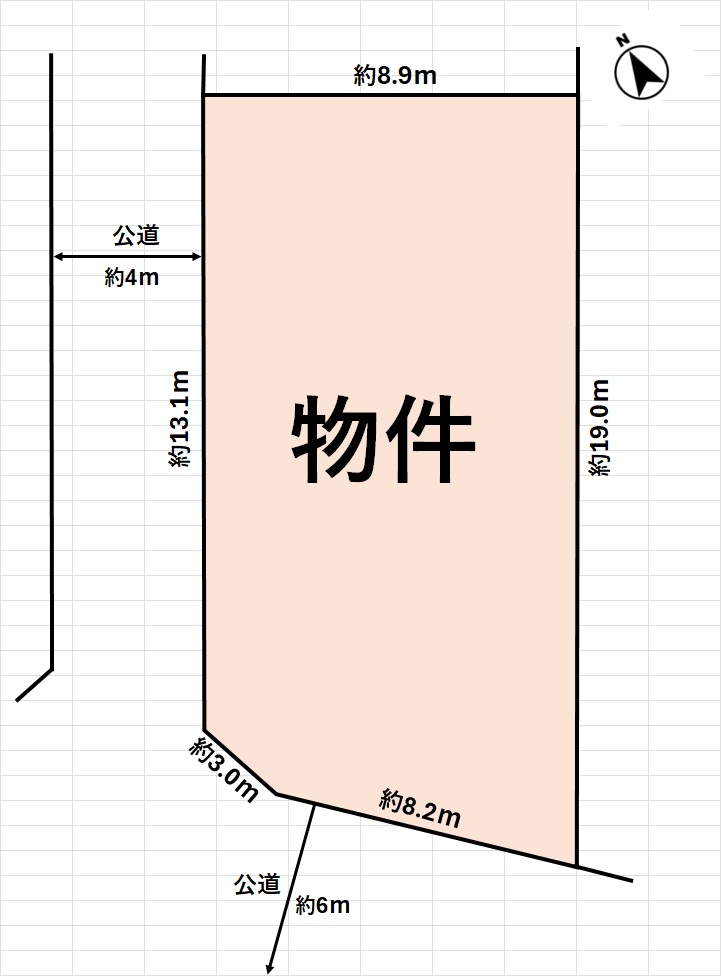 一宮市丹羽字栽松寺腰　　土地　　１３００万円